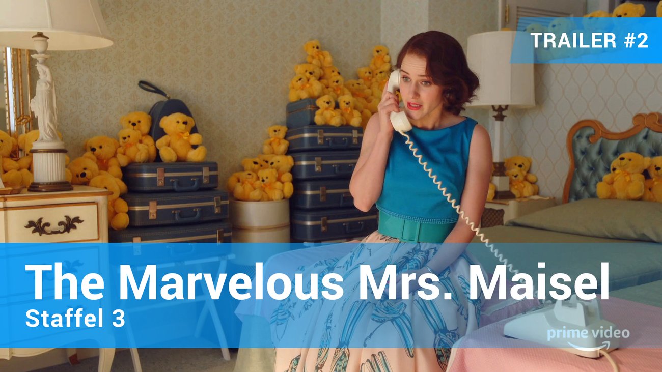 „The Marvelous Mrs. Maisel“ Staffel 3 – Trailer 2 (Englisch)