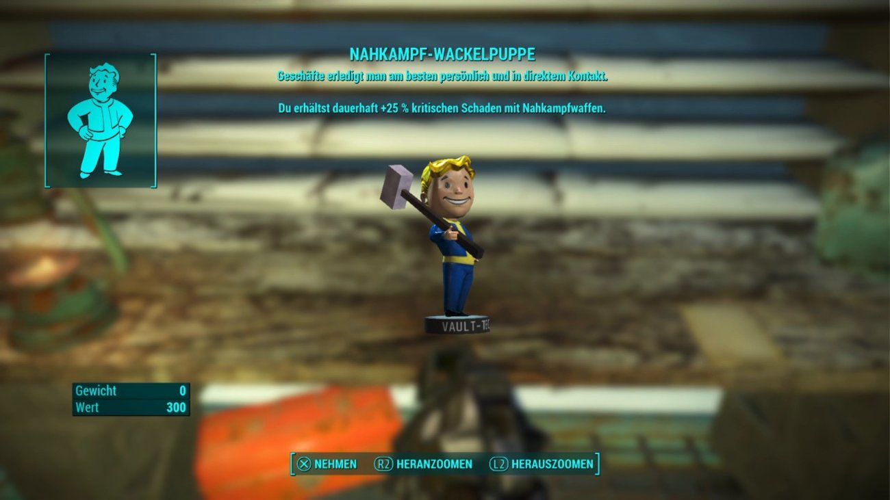 Fallout 4: Nahkampf-Wackelpuppe - Fundort