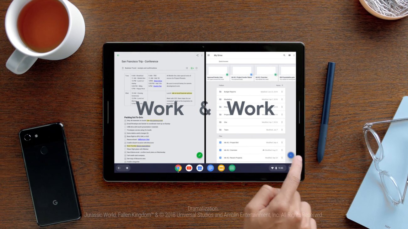 Google Pixel Slate: Großes Tablet mit Chrome OS (Herstellervideo)