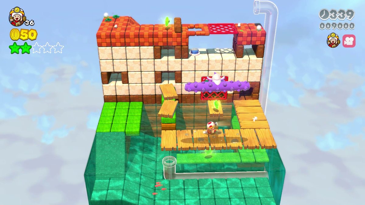 Super Mario 3D World | Welt 3-Captain Toad (Alle Sterne)