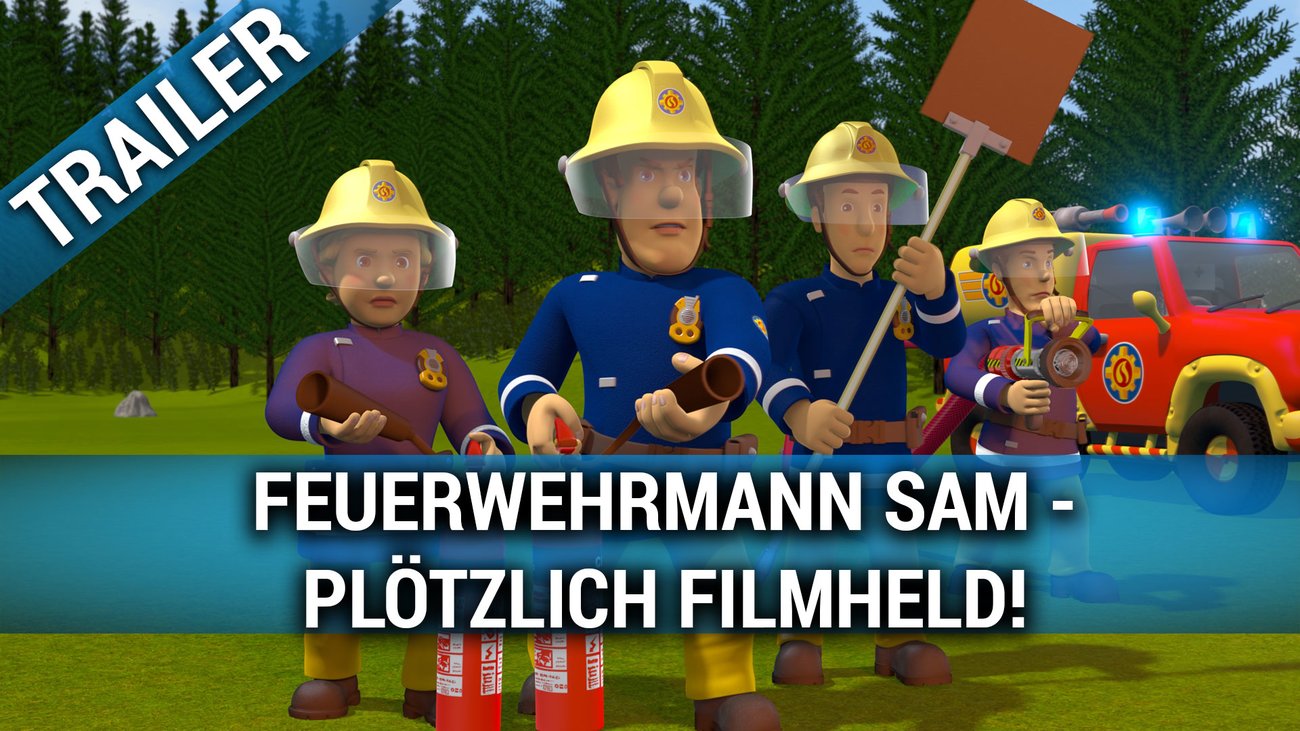 Feuerwehrmann Sam - Plötzlich Filmheld! - Teaser-Trailer Deutsch