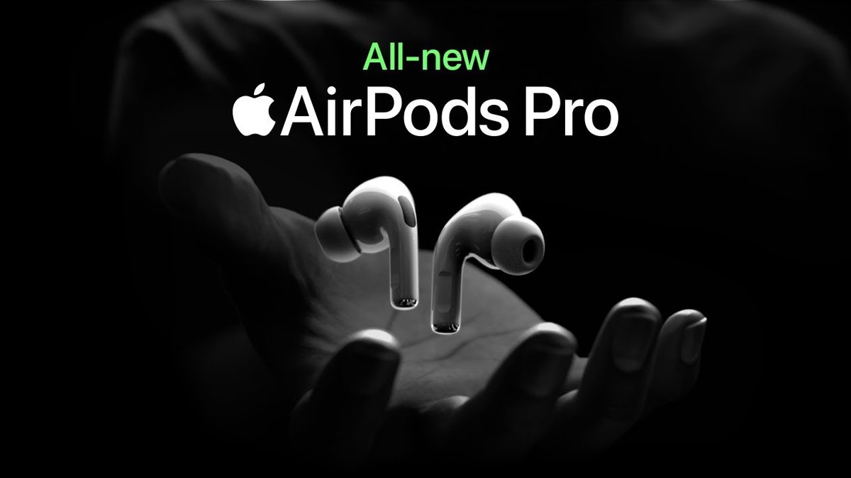 AirPods Pro der 2. Generation im Apple-Trailer AirPods Pro der 2. Generation im Apple-Trailer
