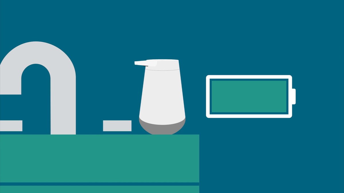 Amazons Seifenspender mit Alexa-Anbindung Amazons Seifenspender mit Alexa-Anbindung