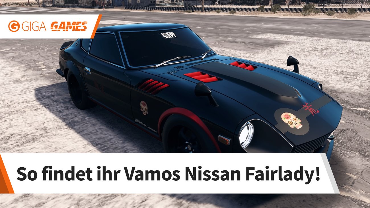 Need for Speed Payback: Stillgelegtes Auto - Vamos Nissan Fairlady - 3. Fundort