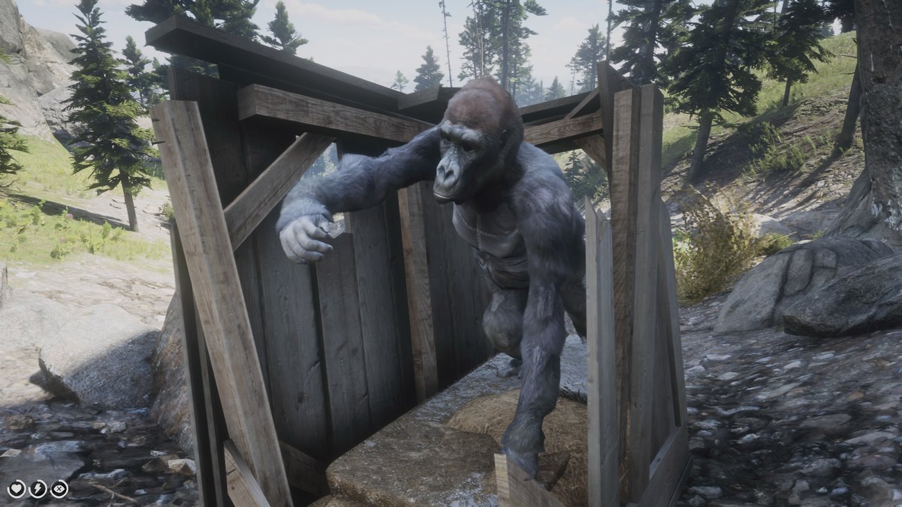 Red Dead Redemption 2: Der ausgestopfte Gorilla