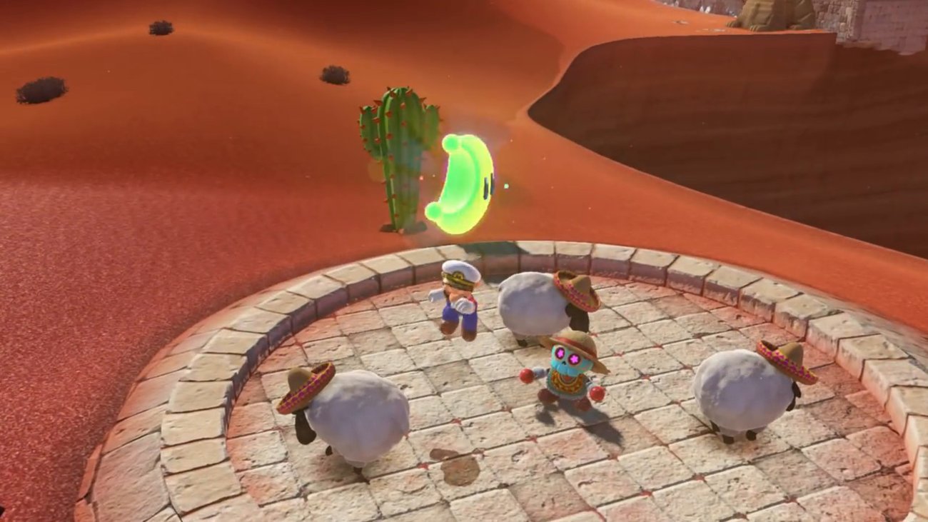 Super Mario Odyssey: Videolösung - Wüstenland