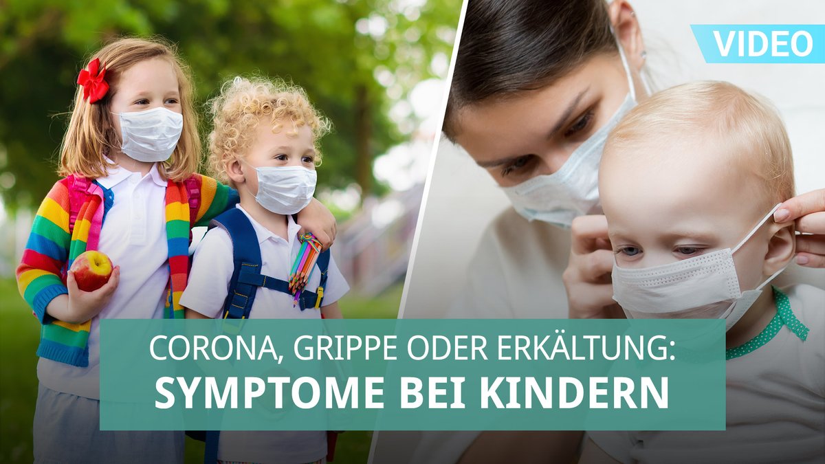 Corona, Grippe oder Erkältung: Symptome bei Kindern Corona, Grippe oder Erkältung: Symptome bei Kindern