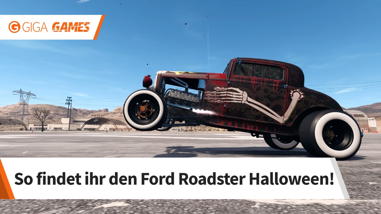 Need for Speed Payback: Stillgelegtes Auto - Ford Roadster Halloween - Fundort