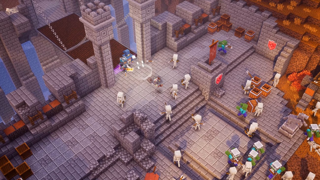 Minecraft Dungeons: Reveal-Trailer