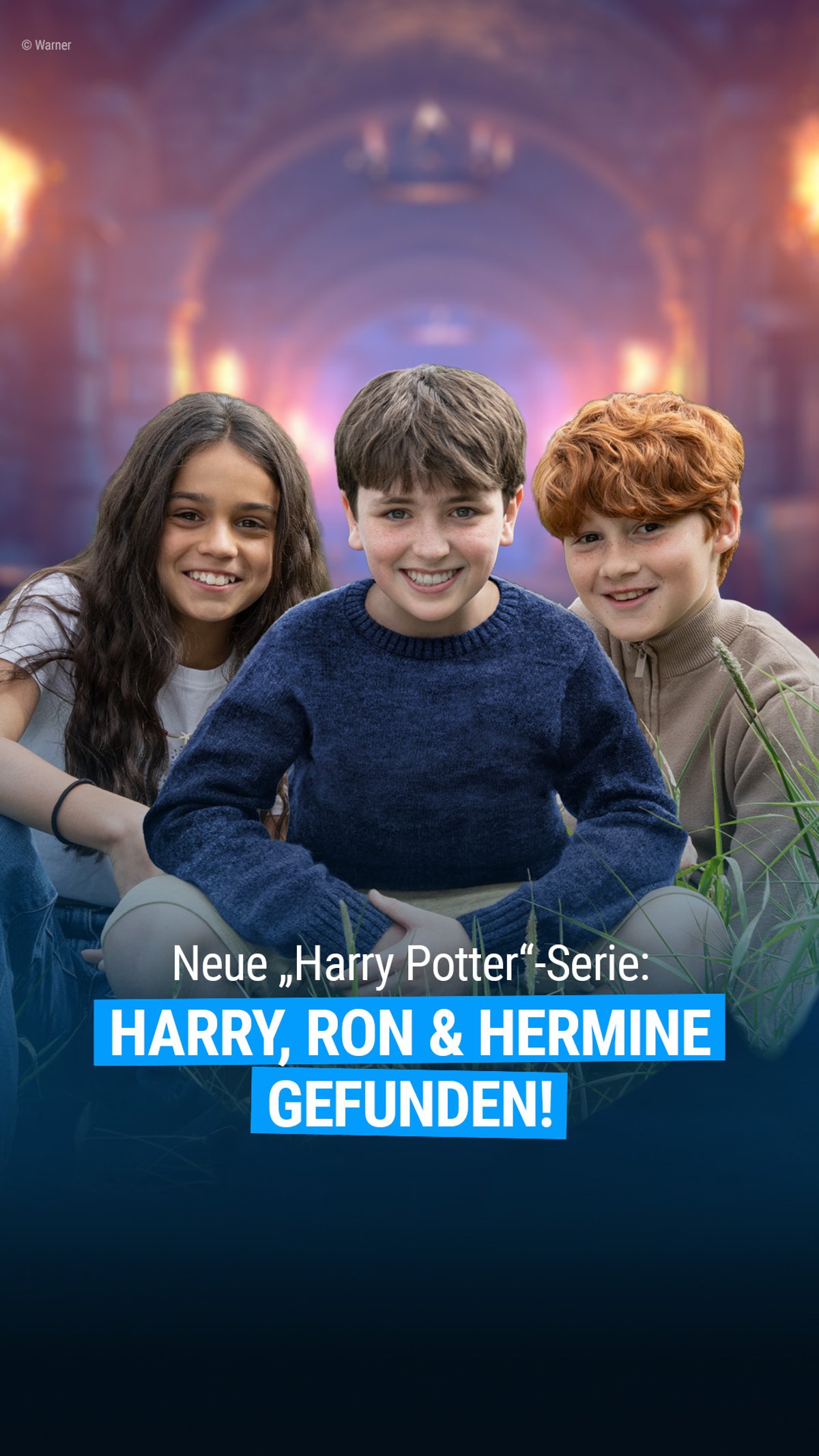 Harry Potter-Serie: Das sind die drei Hauptdarsteller Harry Potter-Serie: Das sind die drei Hauptdarsteller