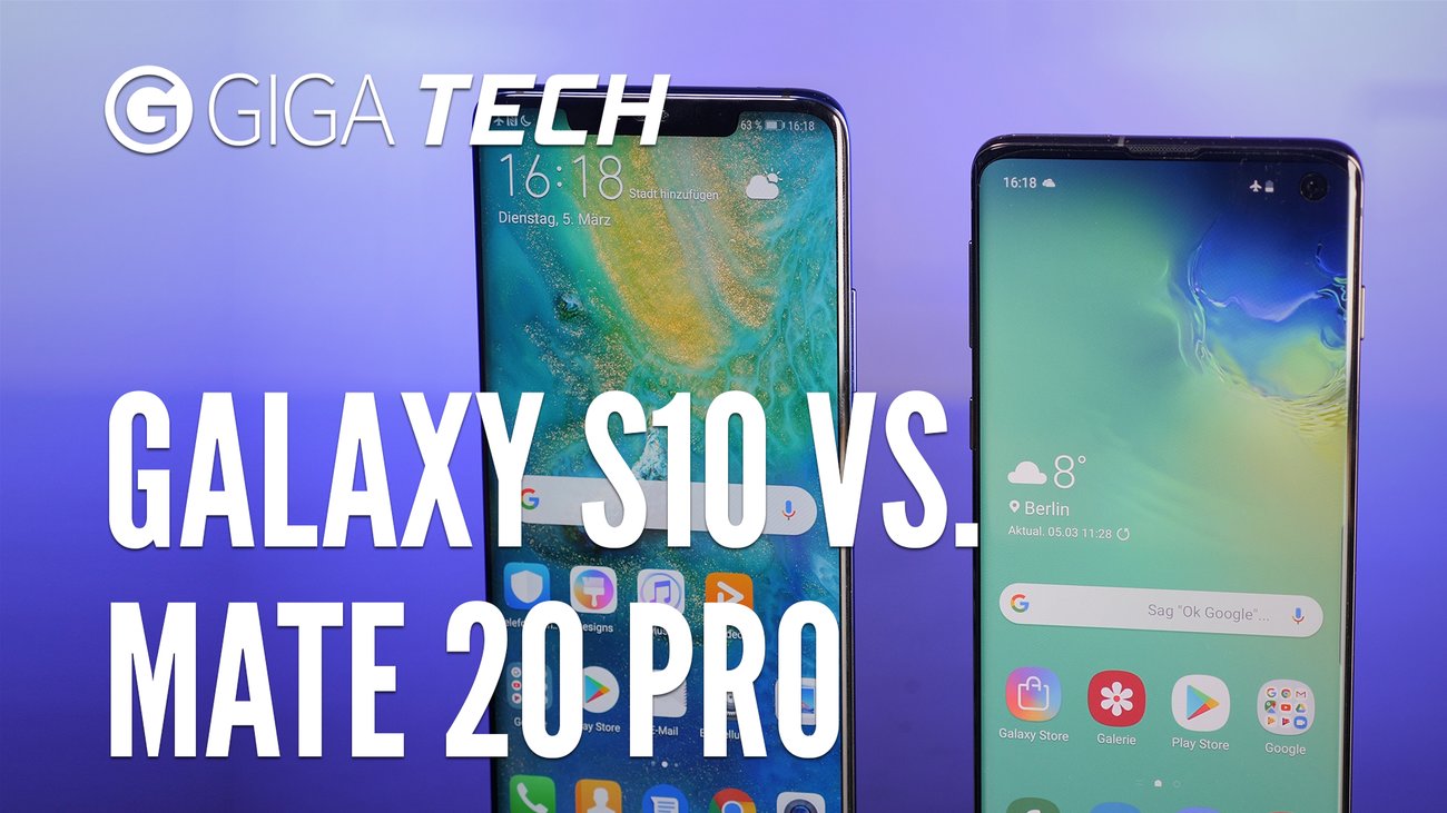 Samsung Galaxy S10 vs. Huawei Mate 20 Pro
