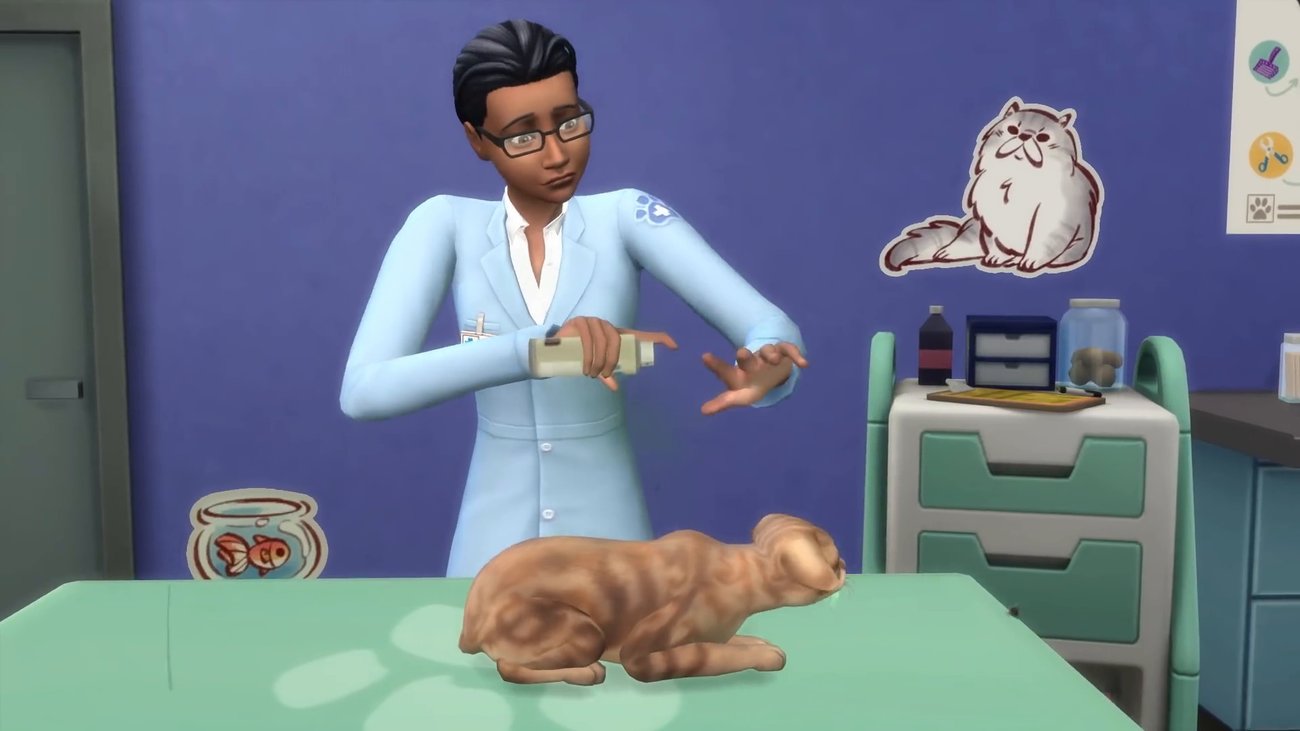 Die Sims 4 Hunde & Katzen: Offizieller Tierarzt-Gameplay-Trailer