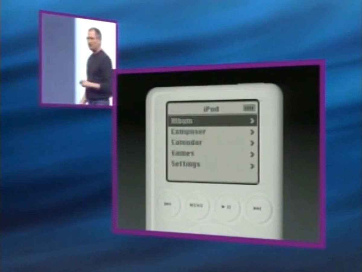 28. April 2003: Apple präsentiert den iPod der 3. Generation 28. April 2003: Apple präsentiert den iPod der 3. Generation