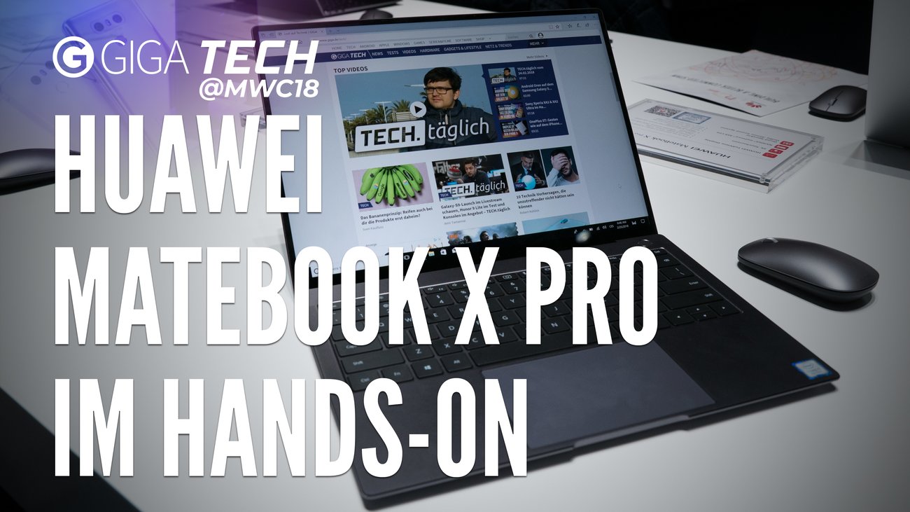 HUAWEI MateBook X Pro im Hands-On: Das bessere MacBook?