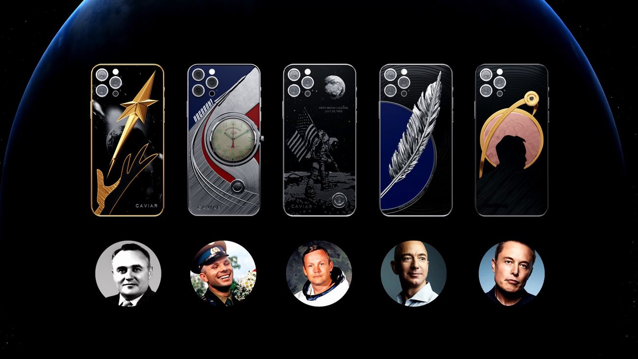Sonderserie „Space Conquerors“ des iPhone 12 von Caviar