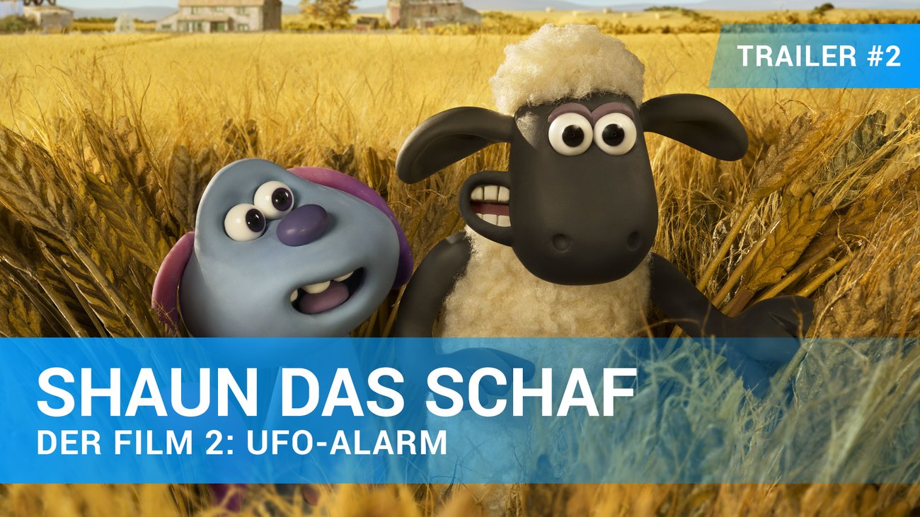 Shaun das Schaf: Der Film - Ufo-Alarm - Trailer 2 Deutsch - Kino.de präsentiert
