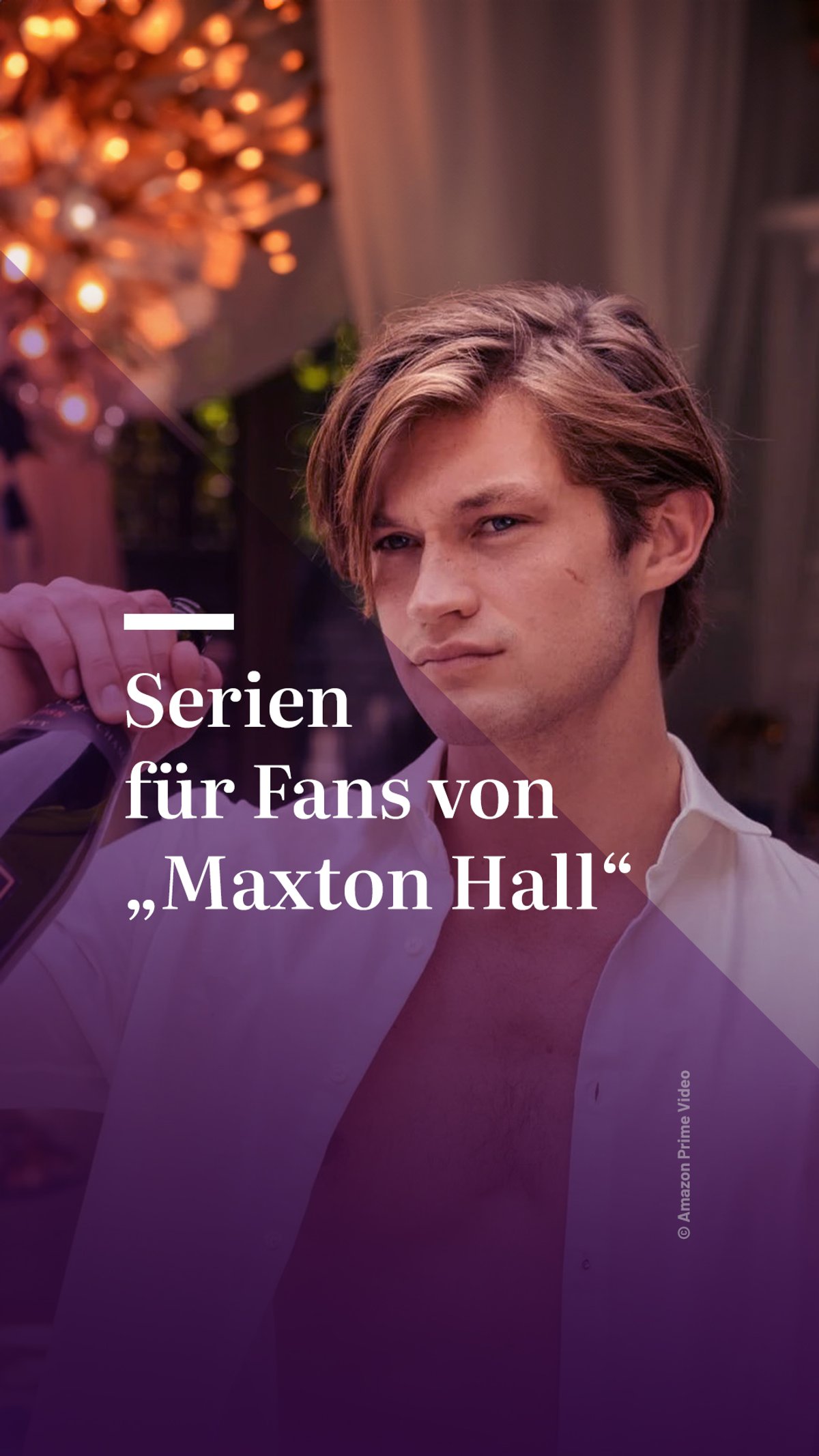 Serien für Fans von „Maxton Hall“