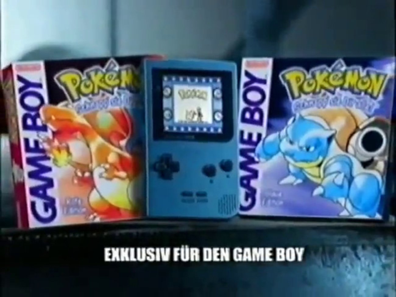 Der Original-Werbespot zu Pokémon Rote und Blaue Edition