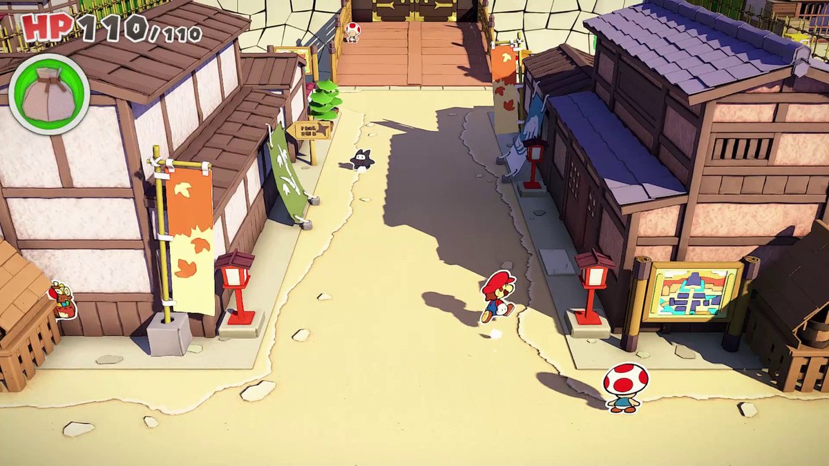 Paper Mario: The Origami King | KP-Max-Plus im Level "Shogunland" Paper Mario: The Origami King | KP-Max-Plus im Level "Shogunland"