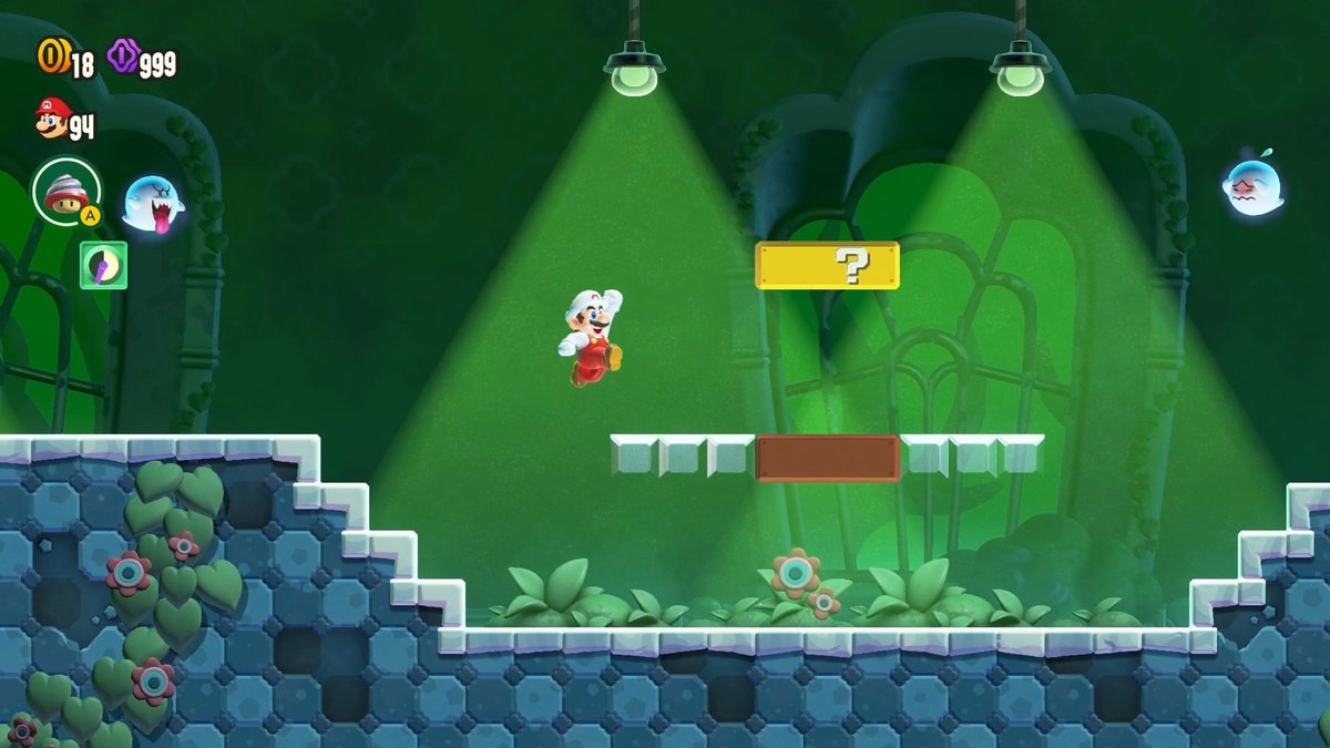 Super Mario Bros. Wonder: W5-3 Festbeleuchtung zur Geisterstunde