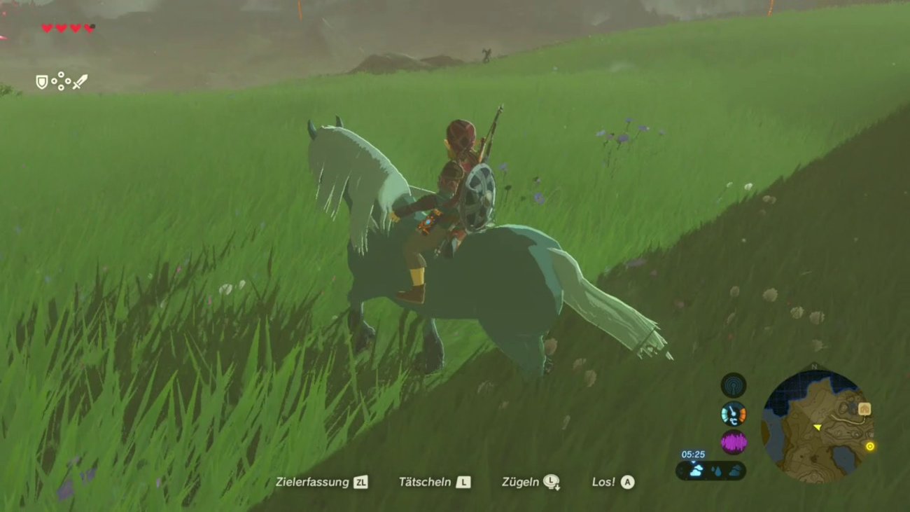 Zelda - Breath of the Wild: Pferde fangen und zähmen