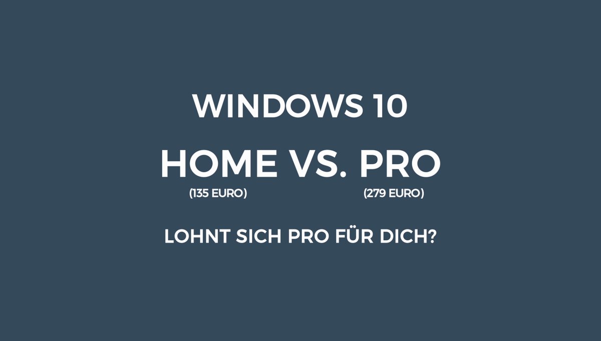 Windows 10: Home vs. Pro Windows 10: Home vs. Pro