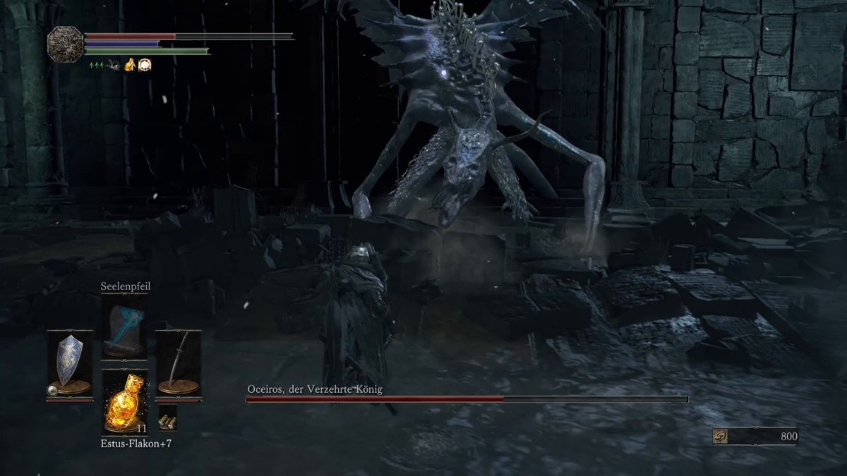 Dark Souls 3: Oceiros, der Verzehrte König - Bosskampf Dark Souls 3: Oceiros, der Verzehrte König - Bosskampf