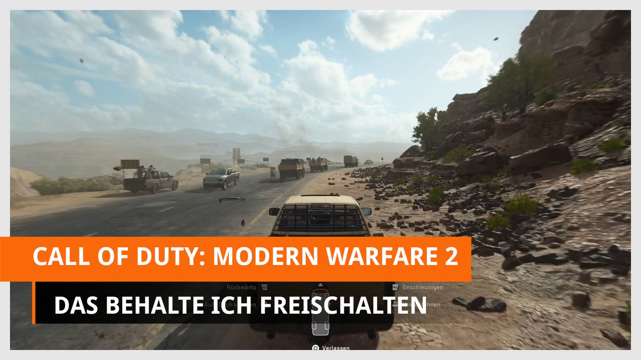 Call of Duty: Modern Warfare 2 - Das behalte ich freischalten