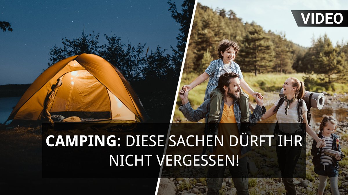 Camping: Diese Sachen dürft ihr nicht vergessen! Camping: Diese Sachen dürft ihr nicht vergessen!
