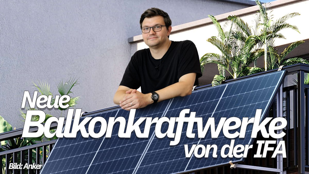 Neue Balkonkraftwerke von der IFA