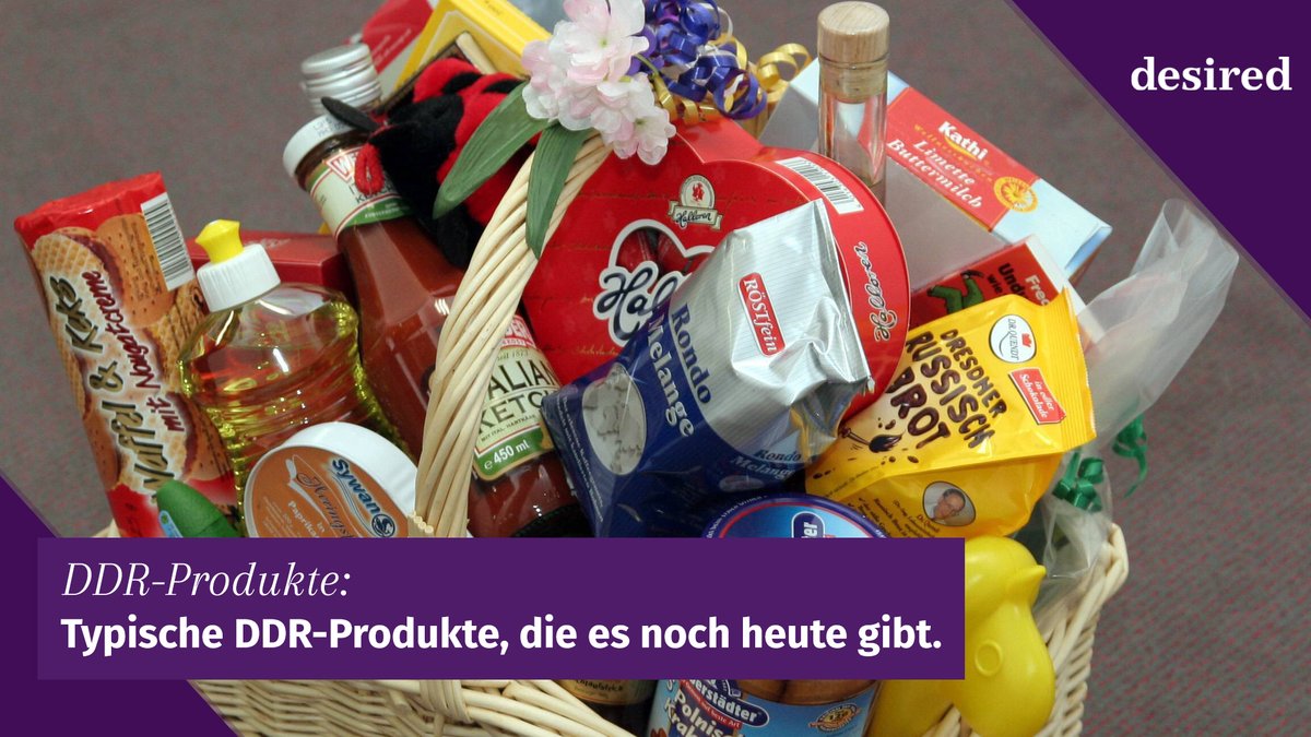 Typische DDR-Produkte, die es noch heute gibt