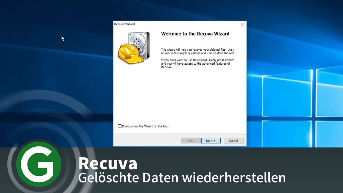 Recuva: Gelöschte Daten wiederherstellen Recuva: Gelöschte Daten wiederherstellen