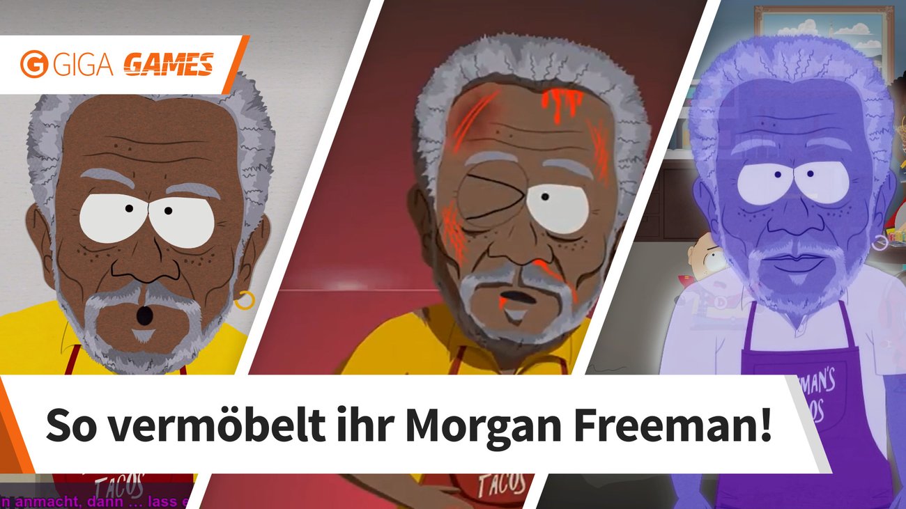 South Park - Die rektakuläre Zerreißprobe: Bosskampf gegen Morgan Freeman