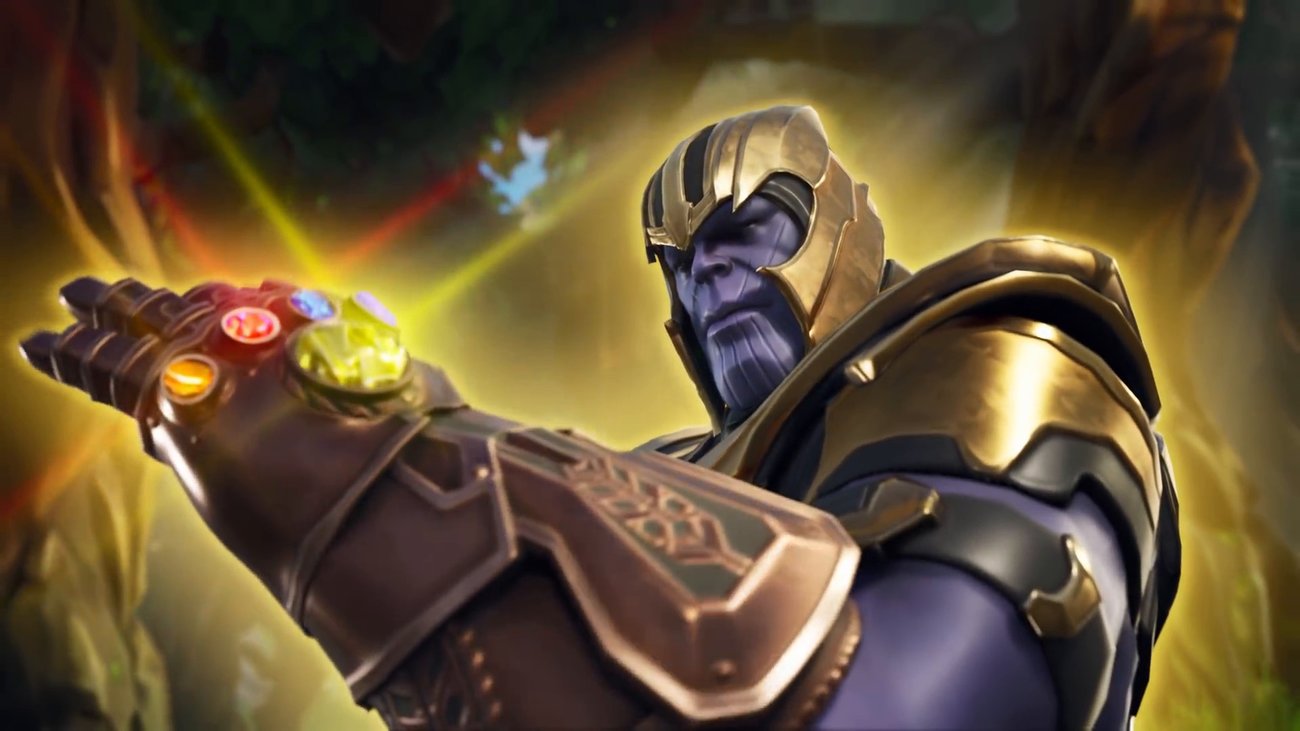 Avengers-Mashup mit dem Infinity-Handschuh von Thanos