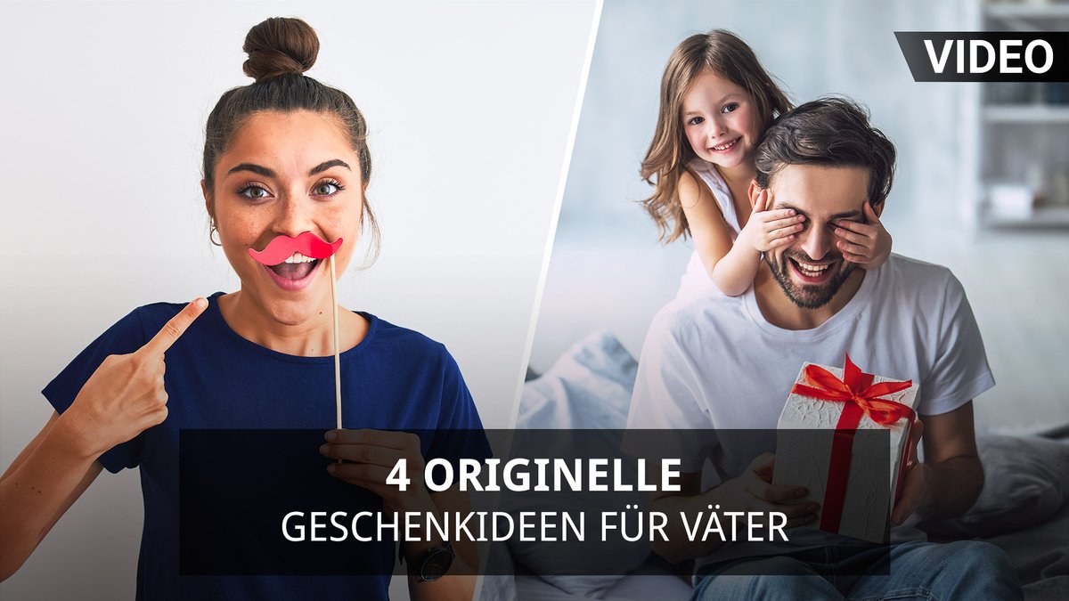 4 originelle Geschenkideen für Väter 4 originelle Geschenkideen für Väter