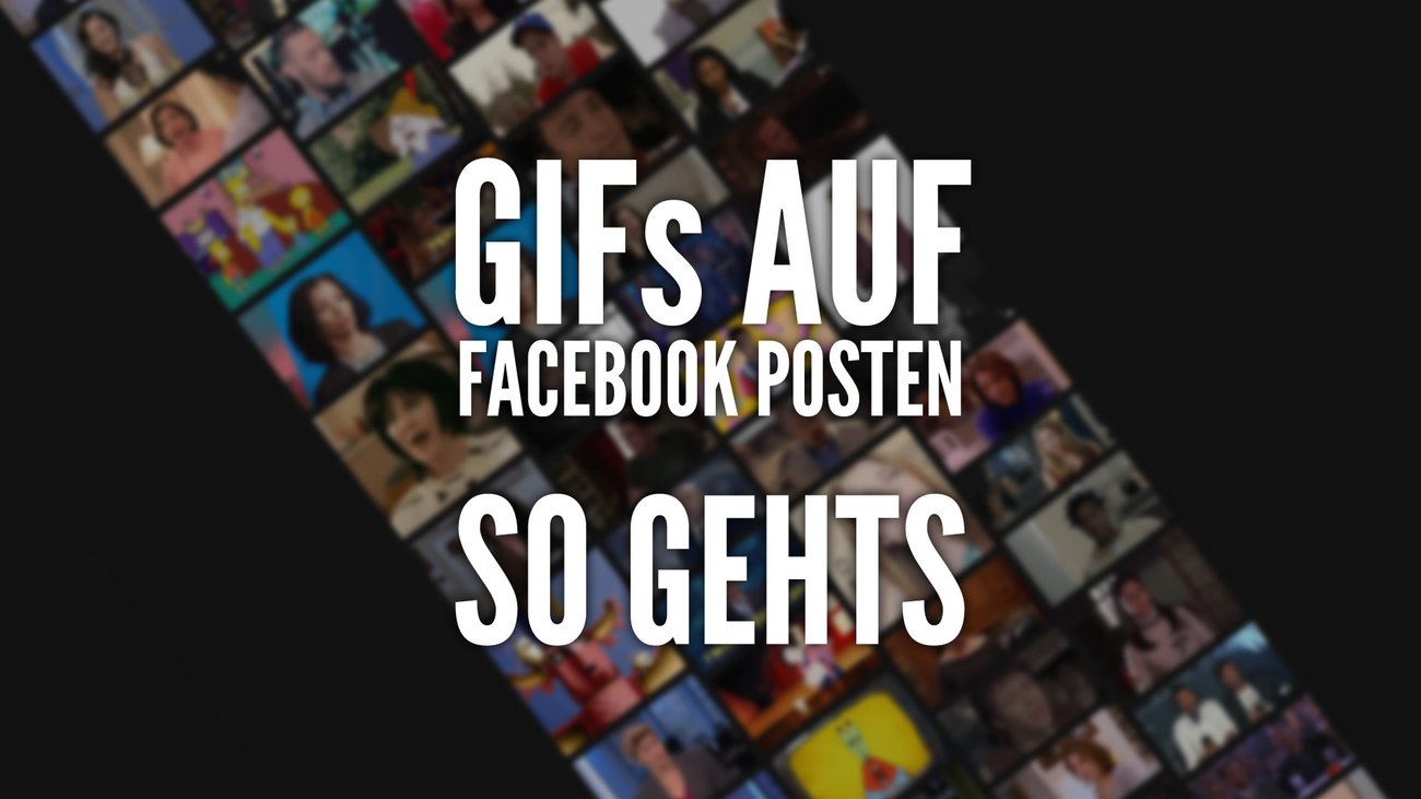 GIFs auf Facebook nutzen