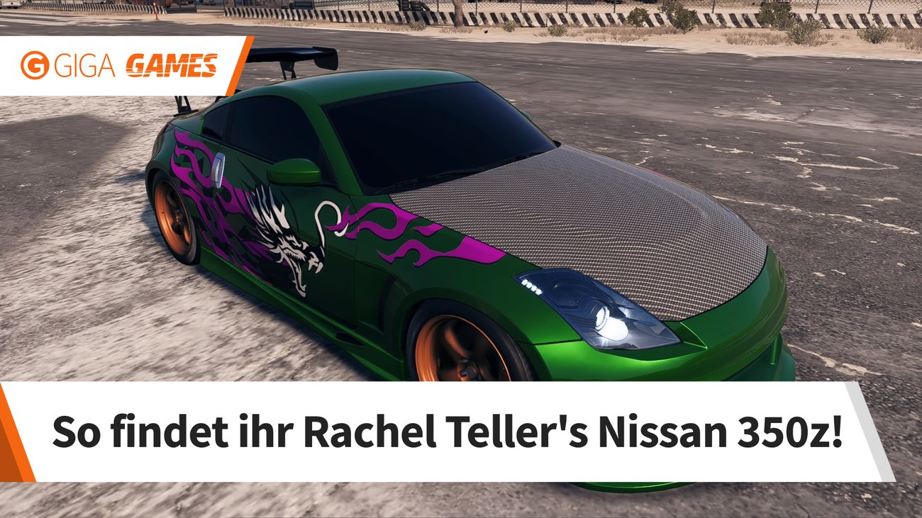 Need for Speed Payback: Stillgelegtes Auto - Rachel Teller's Nissan 350z - 2. Fundort