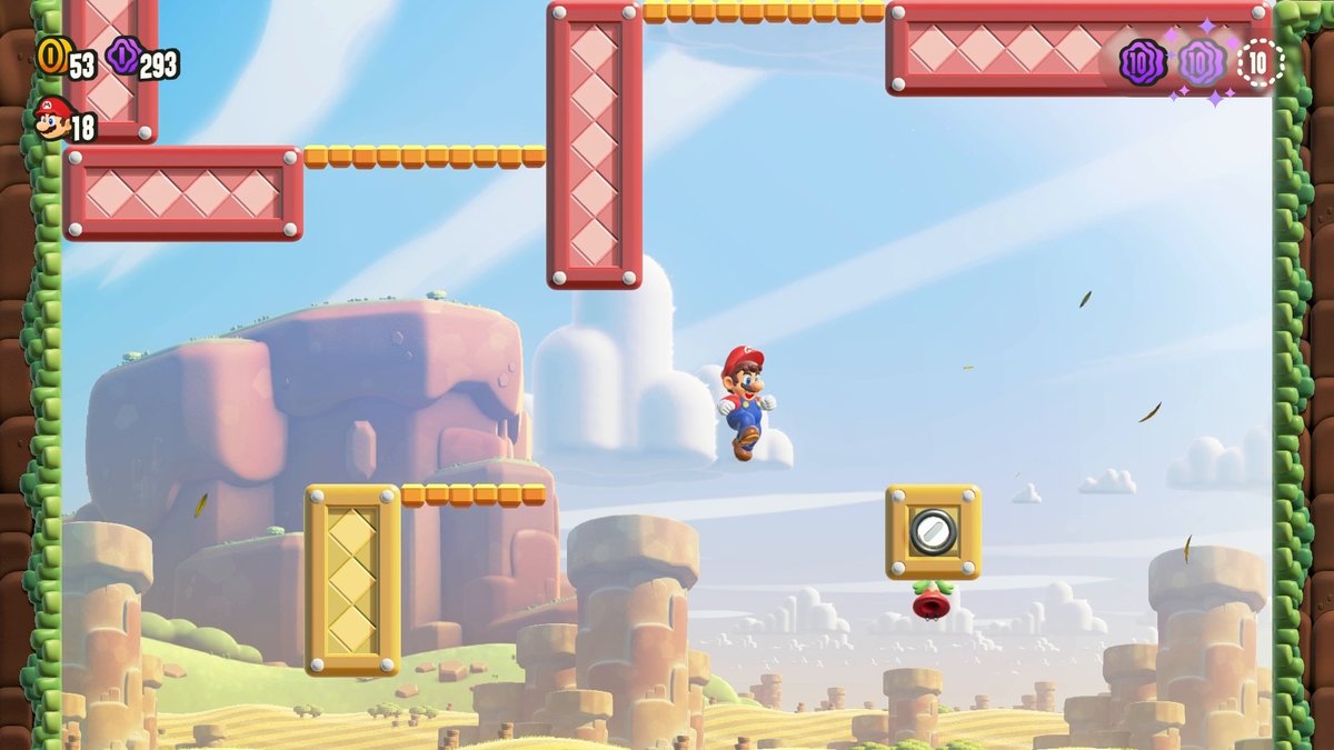 Super Mario Bros. Wonder: W1-14 Klimmsprung 1 Super Mario Bros. Wonder: W1-14 Klimmsprung 1