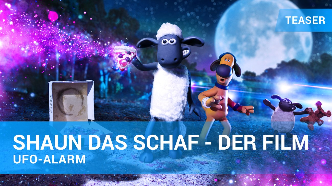 Shaun das Schaf - Der Film - Ufo-Alarm - Teaser Trailer Deutsch