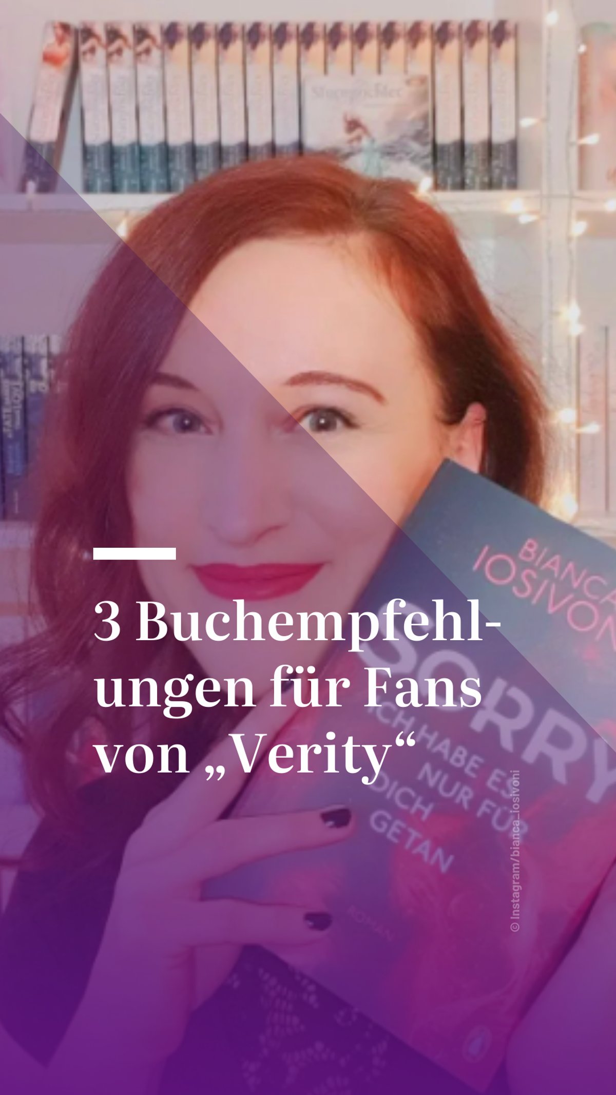 3 Bücher-Tipps für Fans von Colleen Hoovers „Verity“ 3 Bücher-Tipps für Fans von Colleen Hoovers „Verity“