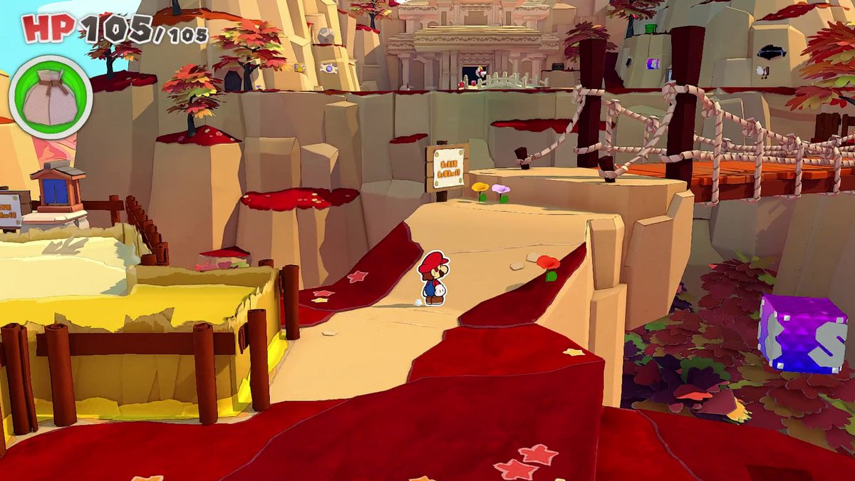 Paper Mario: The Origami King | Fundorte aller Toads - Level: Herbsthöhe
