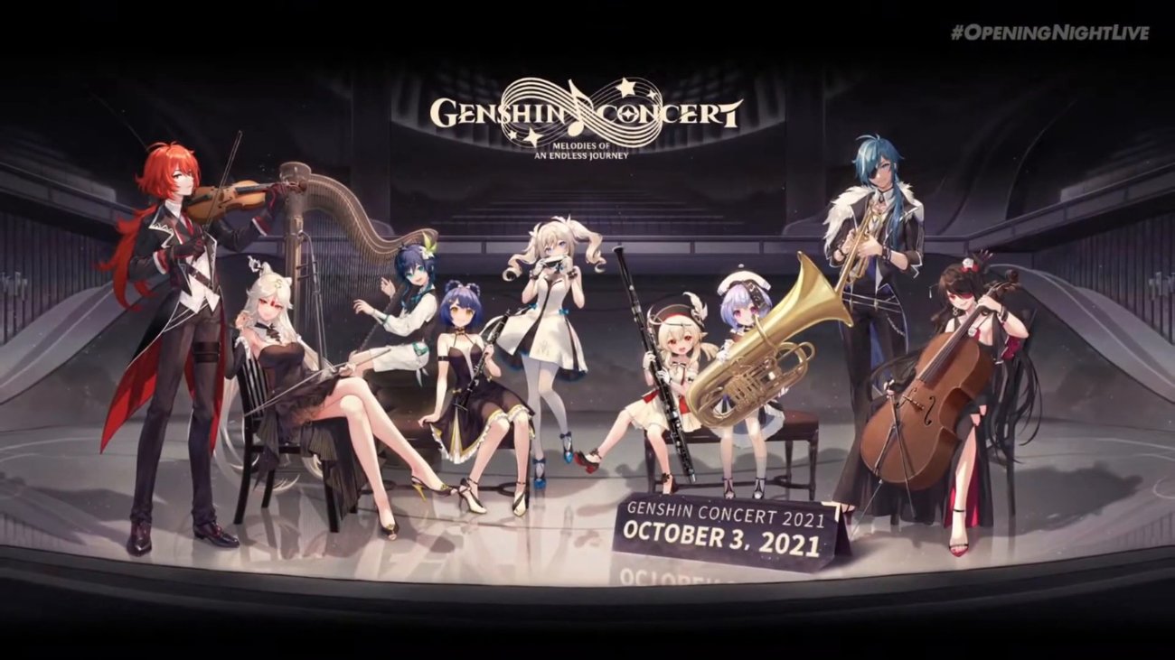 Genshin Concert Trailer Gamescom 2021