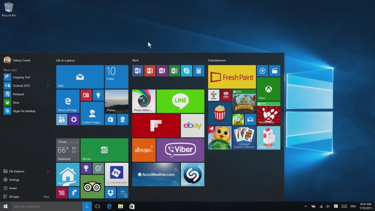 Windows 10 - How to startmenu tipps and tricks