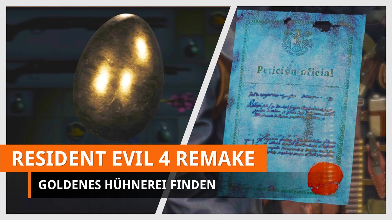 Resident Evil 4 Remake: Goldenes Hühnerei finden