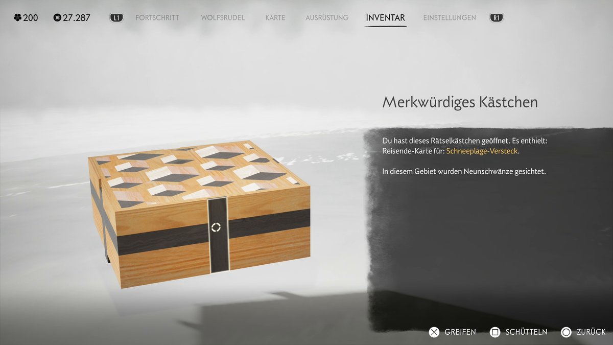 Ghost of Yotei: Merkwürdiges Kästchen (Lösung) Ghost of Yotei: Merkwürdiges Kästchen (Lösung)