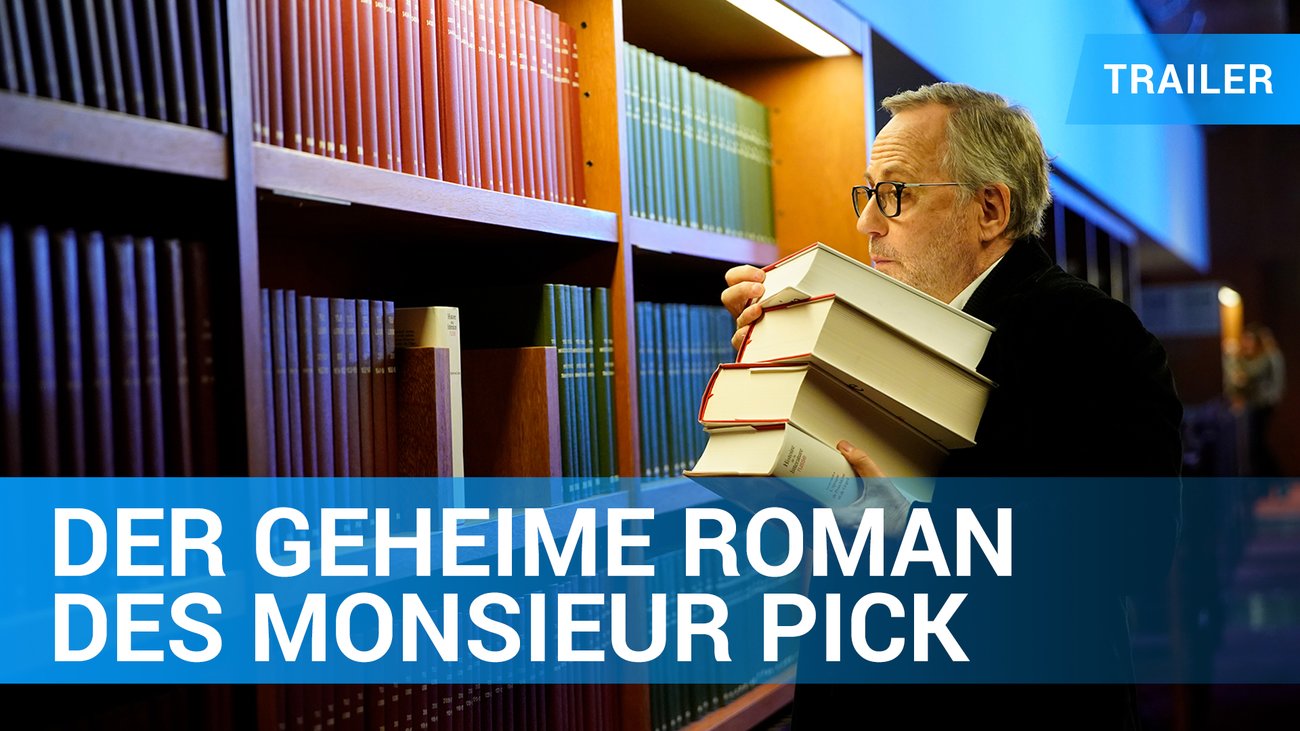 Der geheime Roman des Monsieur Pick - Trailer Deutsch