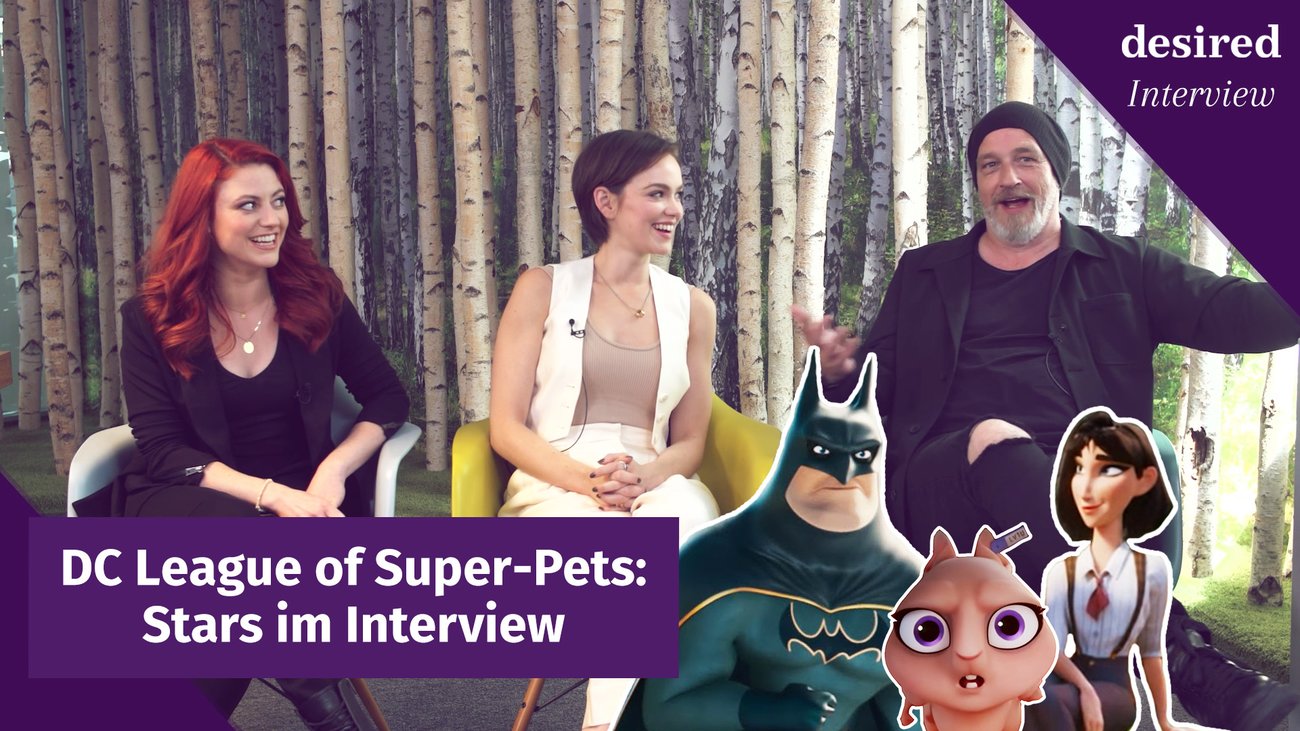 DC League of Super-Pets: Stars im Interview