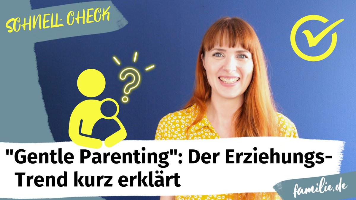 "Gentle Parenting": Der Erziehungs-Trend kurz erklärt