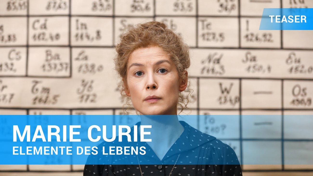 Marie Curie - Elemente des Lebens - Teaser-Trailer Deutsch