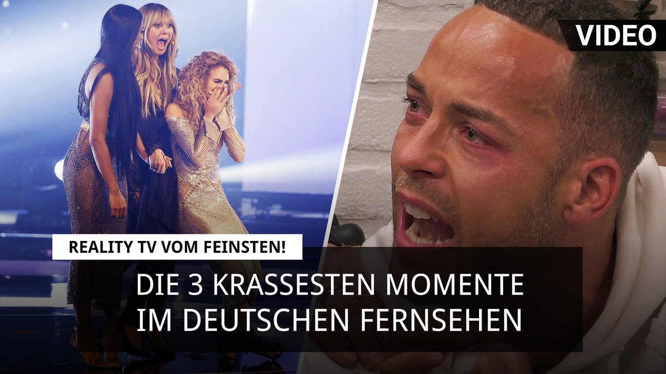 Reality TV vom Feinsten! Die 3 krassesten Momente im deutschen Fernsehen